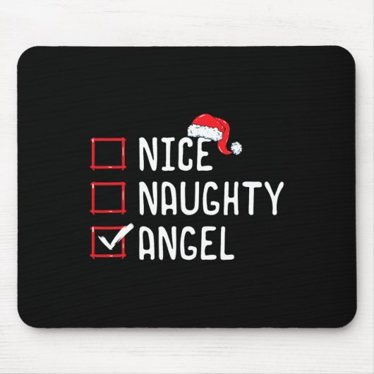 Nice Angel いけな Christmas List マウスパッド (正面)
