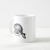 NICE BEAVER -.png コーヒーマグカップ (正面左)