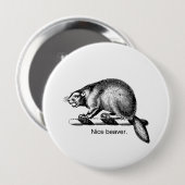 NICE BEAVER -.png 缶バッジ (正面&裏面)
