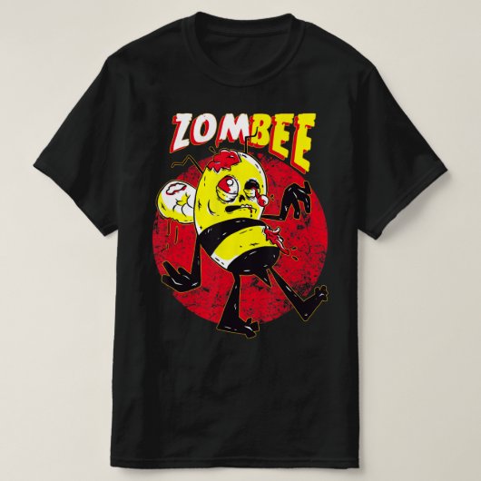 Nice Beekeeping Zombie Honeybee Zombee Beekeeper’s Tシャツ (デザイン正面)