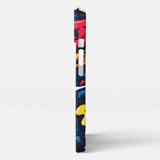 Nice cartoon image design on iPhoneケース (左側面)