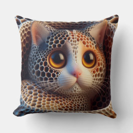 Nice CatThrow Pillow クッション