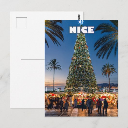 Nice Christmas Magic ポストカード (正面/裏面)