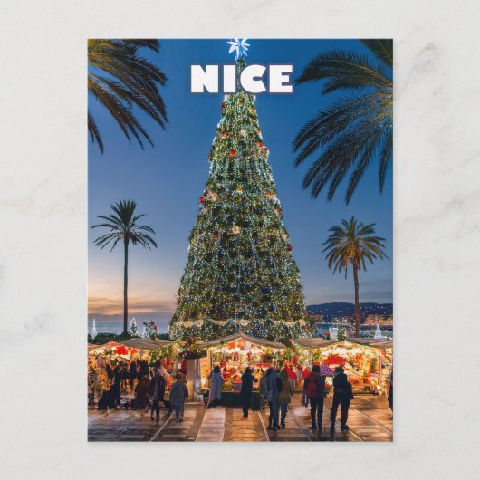 Nice Christmas Magic ポストカード (正面)