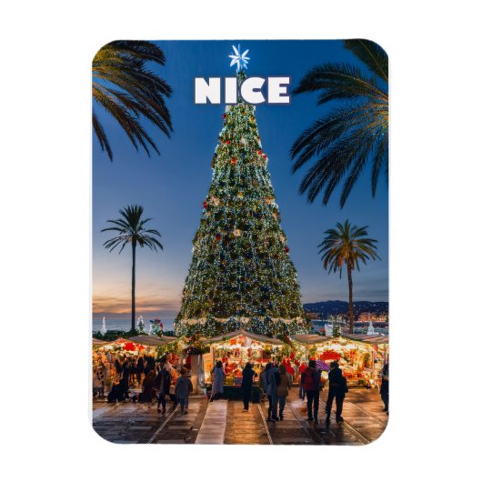 Nice Christmas Magic マグネット (縦)