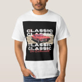 Nice classic car design tシャツ (正面)