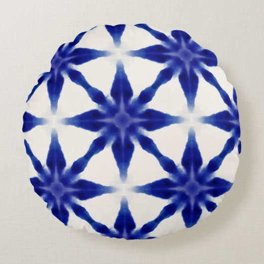 Nice colour Round Pillow ラウンドクッション (正面)