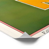 Nice Cote D'Azur France Vintage Travel Poster ポスター (角)