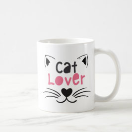 Nice design for cat lovers コーヒーマグカップ