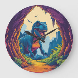 Nice Dino, Don’t Look At Me Like That. ラージ壁時計