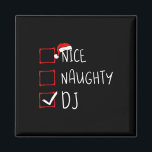 Nice Djいけな Christmas List Santa ClausクリスマスDi マグネット<br><div class="desc">Nice Djいけな Christmas List Santa ClausクリスマスDisk Jockey</div>
