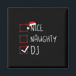 Nice Djいけな Christmas List Santa ClausクリスマスDi マグネット<br><div class="desc">Nice Djいけな Christmas List Santa ClausクリスマスDisk Jockey</div>