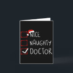 Nice Doctor いけな Christmas List Santa Claus Phy カード<br><div class="desc">Nice Doctor いけな Christmas Listサンタクロース医師</div>