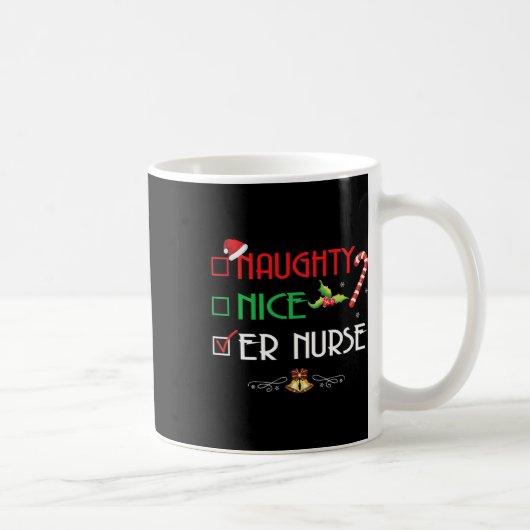 Nice Erいけなナースグループ一致Christmas Xma コーヒーマグカップ (右)