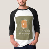Nice floreria design  tシャツ (正面)