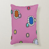 nice flowers アクセントクッション (正面(垂直))