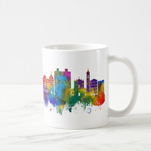 Nice France Skyline コーヒーマグカップ (右)