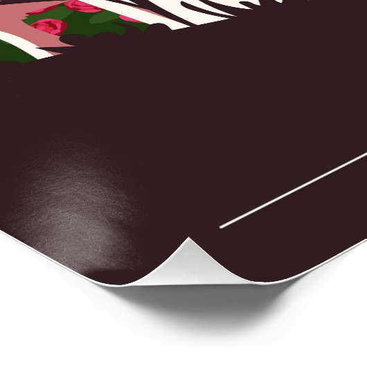 Nice French Riviera Retro Poster ポスター (コーナー)