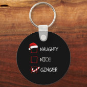 Nice Gingerいけなクリスマスリスト キーホルダー (正面)