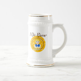 Nice Girl Serving Beer Design ビールジョッキ