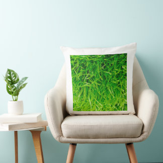 Nice Grass Throw Pillows クッション