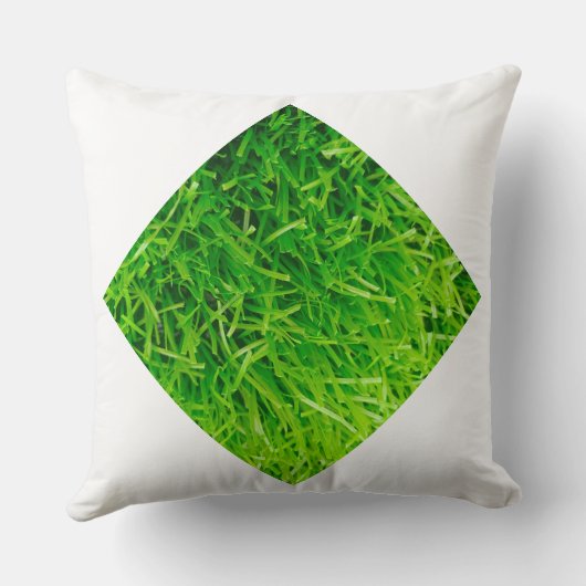 Nice Grass Throw Pillows クッション (裏面)
