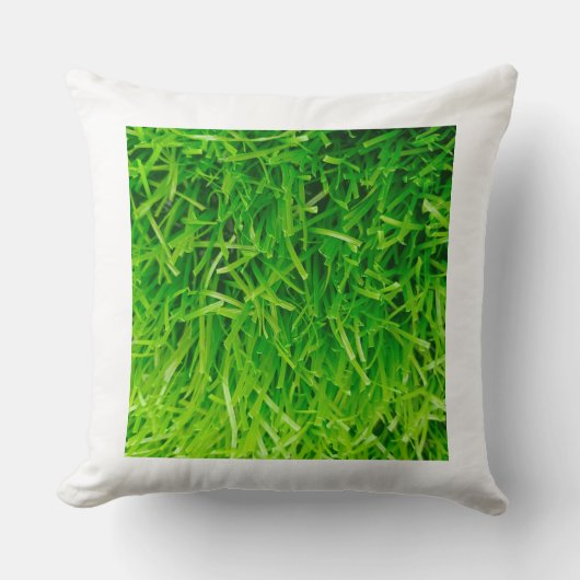 Nice Grass Throw Pillows クッション (正面)