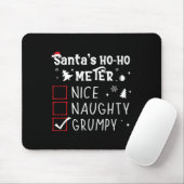 Nice Grumpy いけな Christmas List Grumpy Santa Cl マウスパッド (マウス)