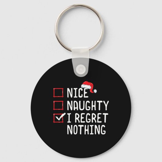 Nice I Noffy いけな Nothing Christmas List キーホルダー (正面)