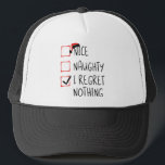 Nice I Renogs Nothingいけな Christmas List Santa キャップ<br><div class="desc">・ Nice いけな I Agrew Nothing – このおもしろいまたはいけな素敵なリストデザインは、サンタクロースや父のクリスマスや聖ニコラスが好きで、クリスマスの夜に家族や友人と年に一度のフェスティバルである人に理想的で祝す。これはクリスマス祝の季節とギフトの季節を好む与え人のために。クリスマスツリー、クリスマスライト、出生シーンを見るのが好きな人に最適。ノエル、出生、またはクリスマスの日に最適</div>