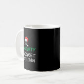 Nice I Renogs Nothingいけな Christmas List Santa コーヒーマグカップ (正面左)