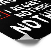 Nice I Renogs Nothingいけな Christmas List Santa ポスター (角)