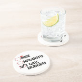 Nice I Was Hungeed いけな Christmas List コースター (側面)