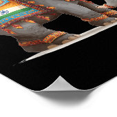 Nice Indian Elephant Graphic Costume For Adults An ポスター (角)