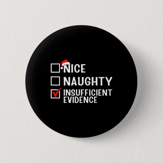Nice Insufficient いけな Envidence Lawyer Christma 缶バッジ (正面)
