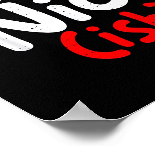 Nice (ish) Naughty Angel Funny Christmas List Fami ポスター (角)