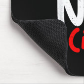 Nice (ish) Naughty Angel Funny Christmas List Fami マウスパッド (コーナー)