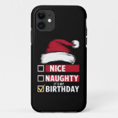 Nice It いけなis My誕生日クリスマスリストSanta Case-Mate iPhoneケース (裏面)
