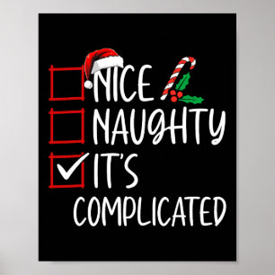 Nice Its Complex いけな Christmas List Santa ポスター