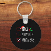 Nice Kinda いけな Sus Christmasファミリーマッチング キーホルダー (正面)