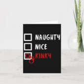 Nice Kinkyいけな Christmas List Santa Handcuffs カード (正面)