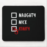 Nice Kinkyいけな Christmas List Santa Handcuffs マウスパッド<br><div class="desc">Nice Kinky いけな Christmas List Santa Handcuffs Gift</div>