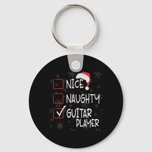 Nice Lead いけな Guitar Player List Christmas San キーホルダー (正面)