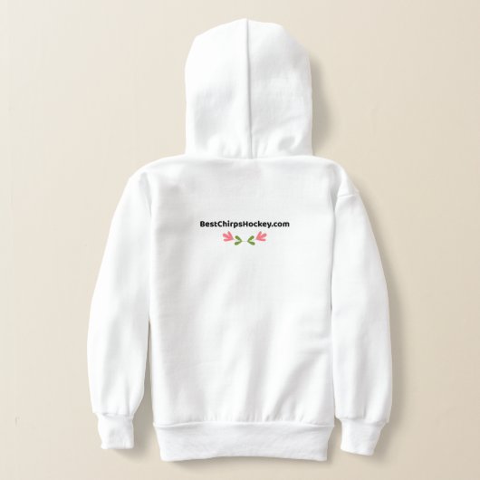 Nice Lettuce Best Chirps Hockey Kids hoodie (レイダウン裏面)