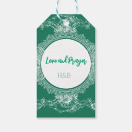 Nice Love Green Sticker ギフトタグ