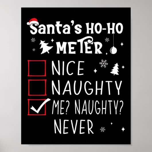 Nice Me いけな Neverいけな Christmasリスト1 ポスター (正面)