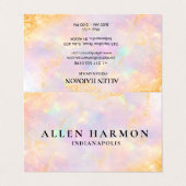 Nice Minimal Custom Family Name | 5-Minute Edit 名刺 (外部フラット)