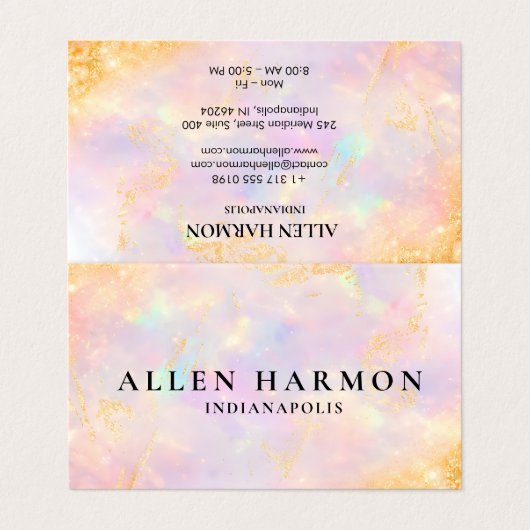 Nice Minimal Custom Family Name | 5-Minute Edit 名刺 (外部フラット)