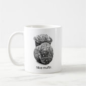 NICE MUFFIN -.png コーヒーマグカップ (左)