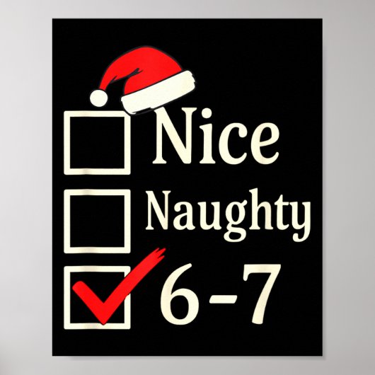 Nice Naughty 67 Christmas Brain Rot  ポスター (正面)